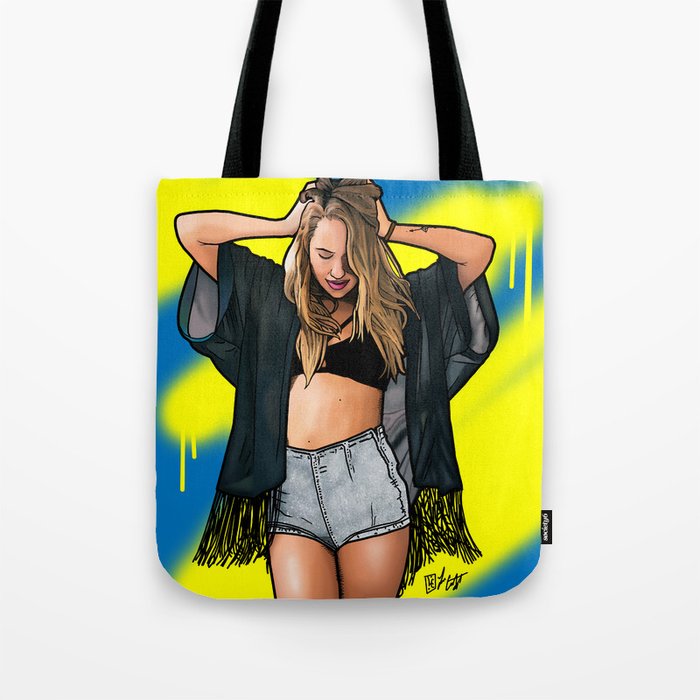 Carter Graffiti Tote Bag