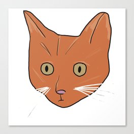 Milow The Cat Canvas Print