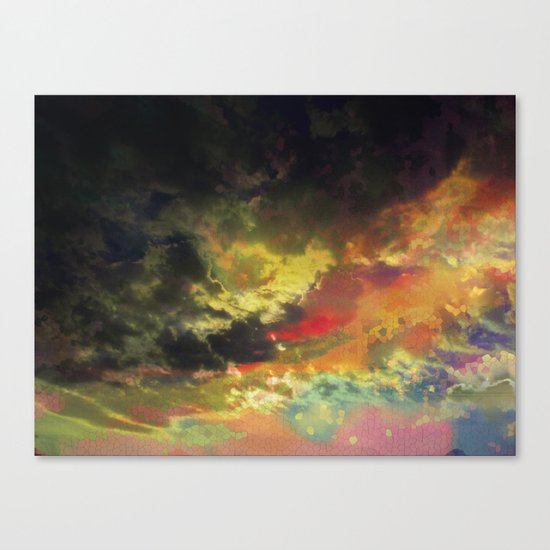 Deleting the Day Canvas Print