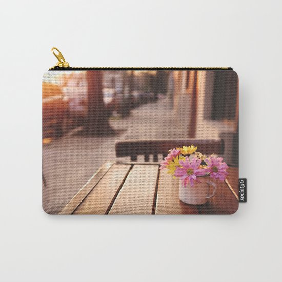 Flowers in the street Carry-All Pouch