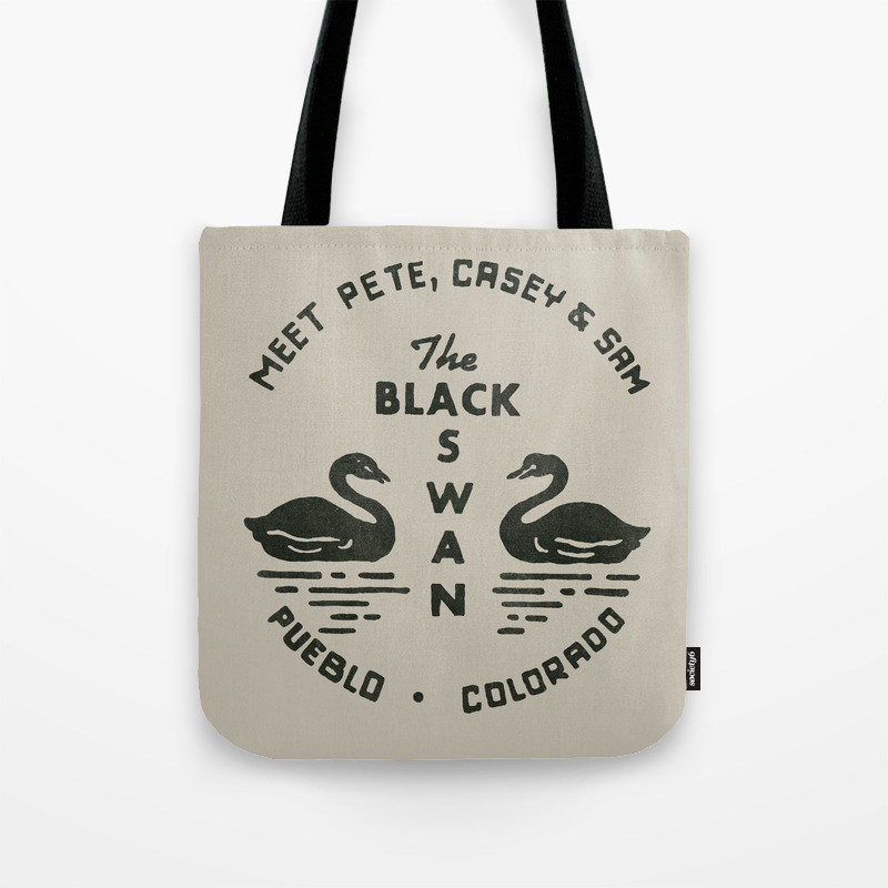 Black Swan Tote Bag by Trading Co. |
