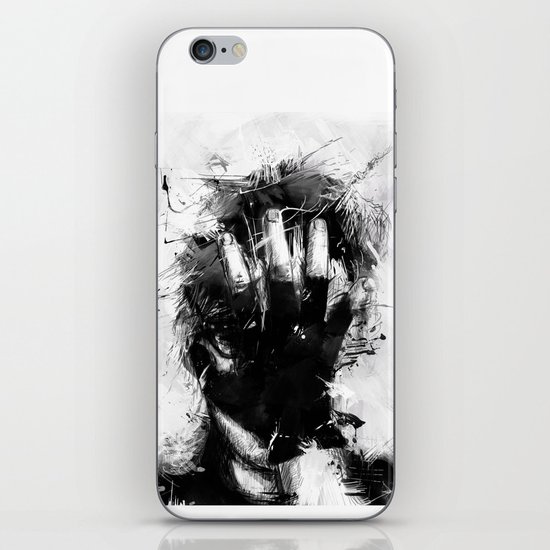 portrait iPhone & iPod Skin