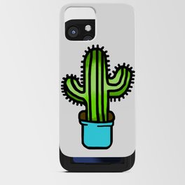 Cute Cactus Plant iPhone Card Case