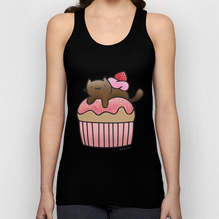 Cupcake Cat Tank Top
