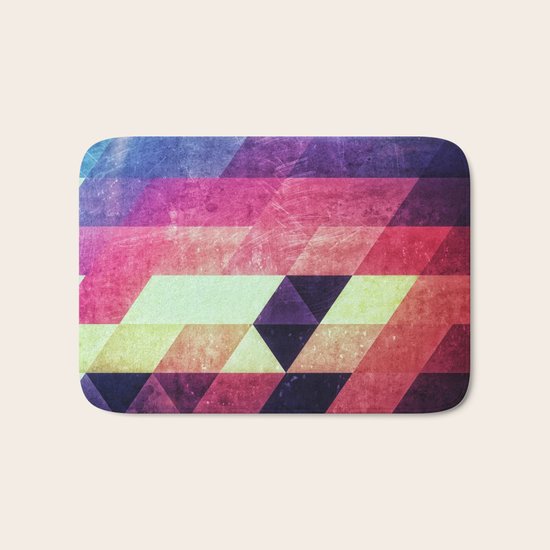 dystryssd bryyyts Bath Mat