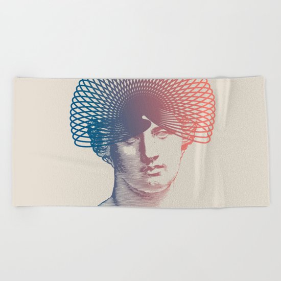 Stay Safe Beach Towel