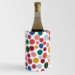 confetti rainbow dots Wine Chiller