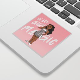 Cute Girl Magic 2 Sticker