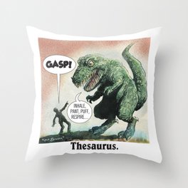 Thesaurus Throw Pillow