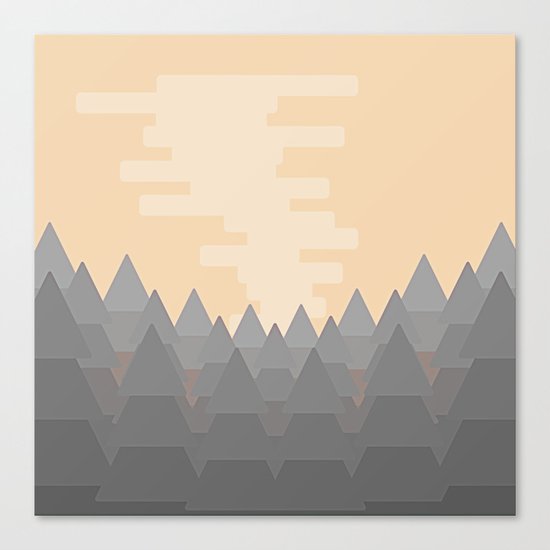 Morning wake Canvas Print