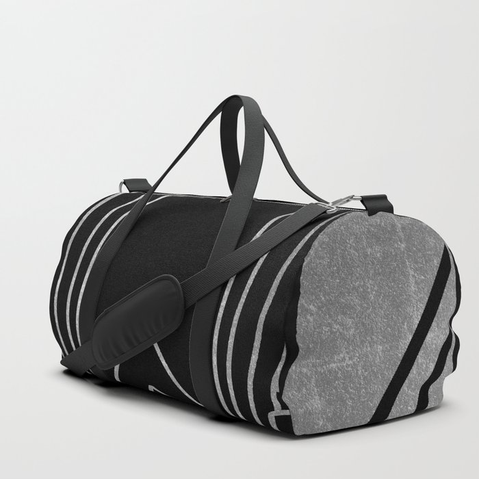 Art deco design - silver glitz Duffle Bag