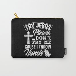 Praying Jesus Carry-All Pouch