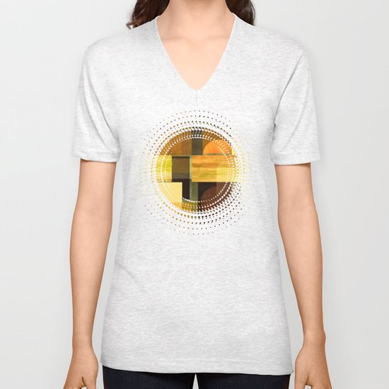 Textures/Abstract 92 Unisex V-Neck