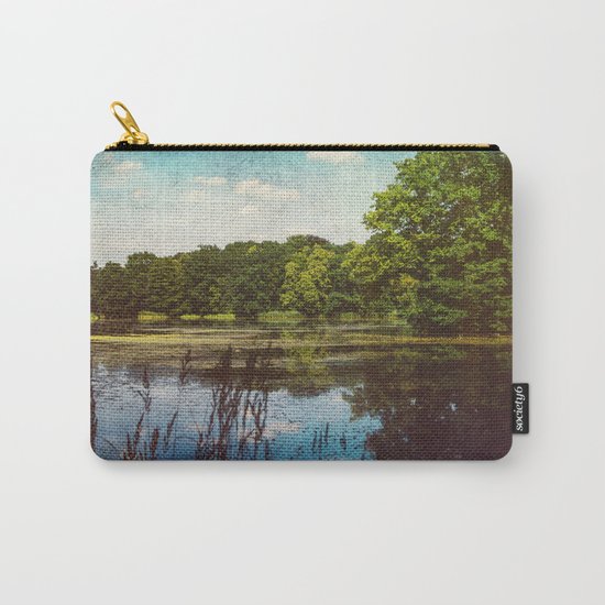 Summer Lake Landscape Carry-All Pouch
