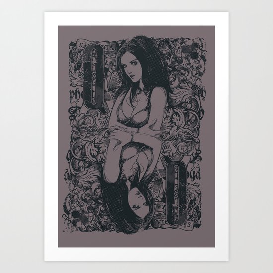 Red Queen Art Print
