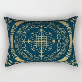 Ouroboros Ornata Rectangular Pillow