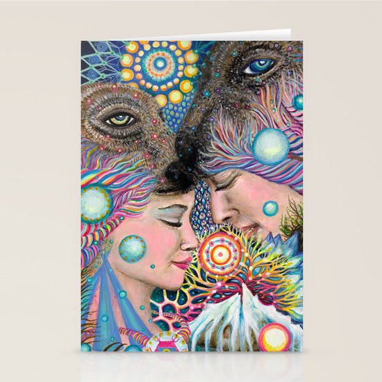 Threads Stationery Cards