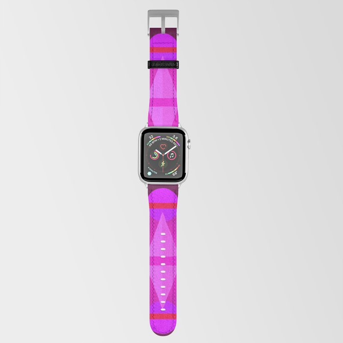 Triangle Moon P Pink Apple Watch Band