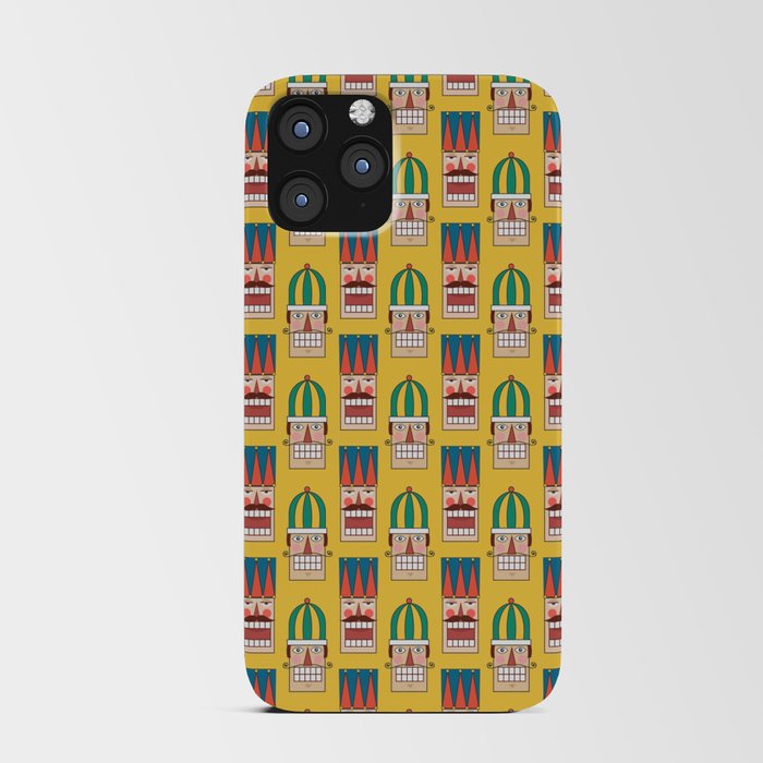 Nut Crackin' Army (Patterns Please) iPhone Card Case