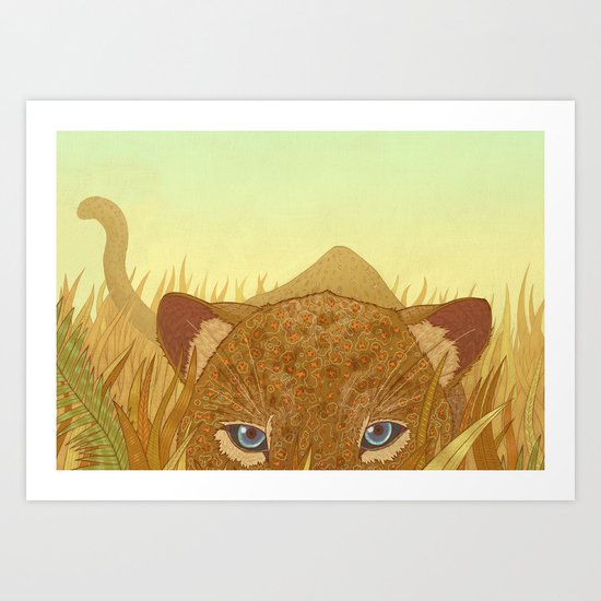 Leopard Art Print