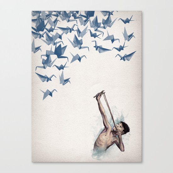 Lucky Shot Canvas Print