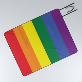 Pride LGBT Proud Color Gay Sprite Picnic Blanket