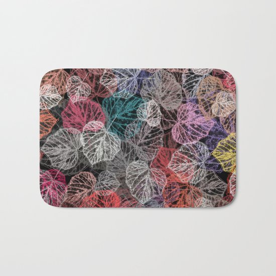 Leaf mosaic(25). Bath Mat