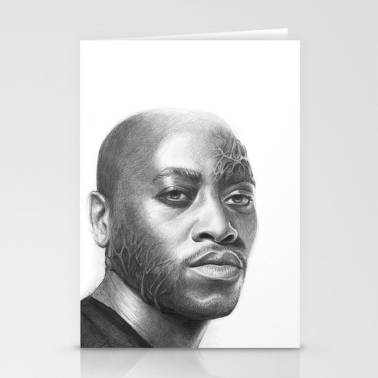 Dr. Foreman-House MD-Omar Epps-Portrait Stationery Cards