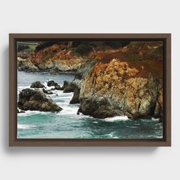 Central Coast Framed Canvas