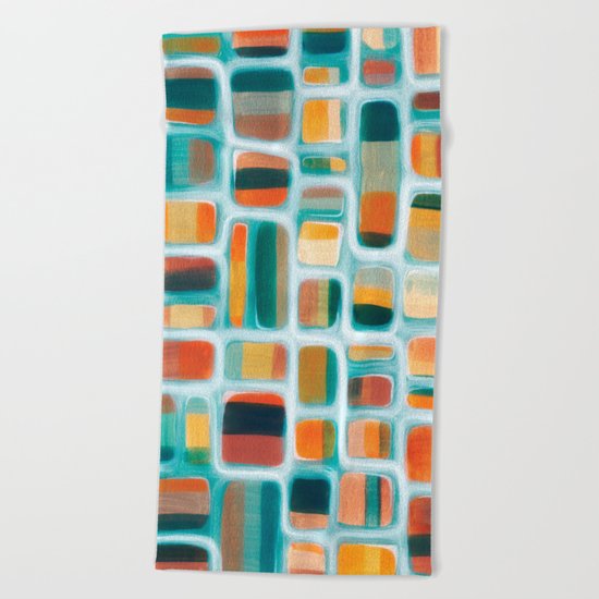 Color apothecary Beach Towel