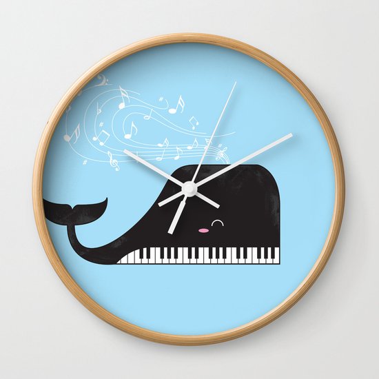 the Pianist Wall Clock