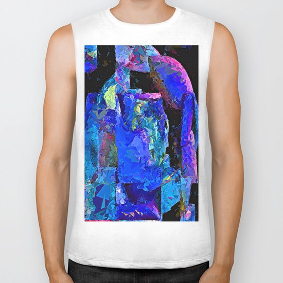 Cry On My Shoulder Biker Tank