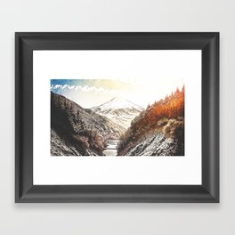Winterlands - Nature Landscape Framed Art Print