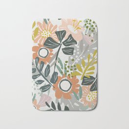 Cozy collection: mix and match happy florals Flower love 2 Bath Mat