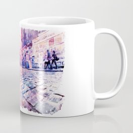 Dublin Watercolor Streetscape Coffee Mug