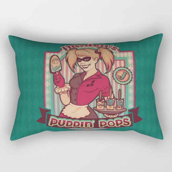 Harley's Puddin' Pops Rectangular Pillow