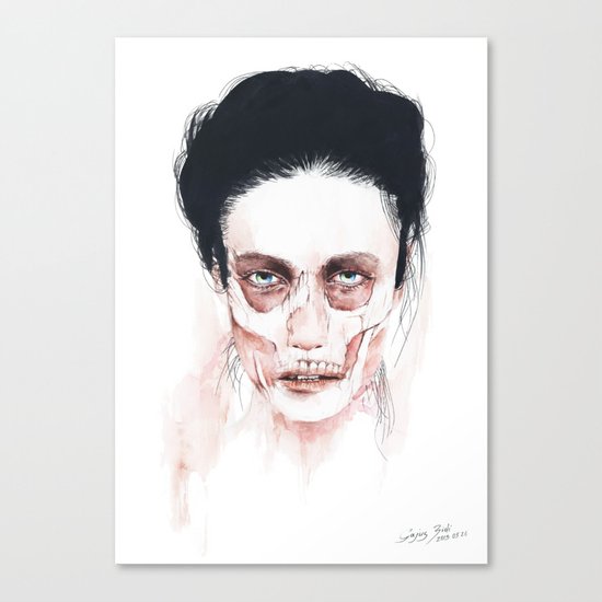 Deep cuts Canvas Print