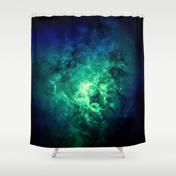 Nebula Space v9 Shower Curtain