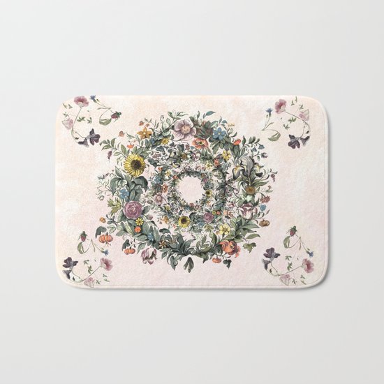 Circle of life Bath Mat