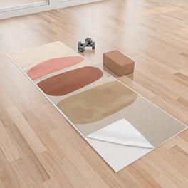 Abstract Geometric Nordic 2 Yoga Towel