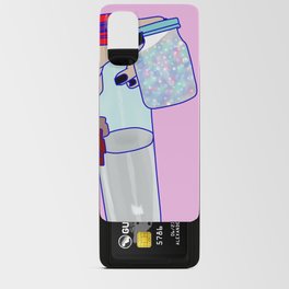 Digital art vodka Android Card Case