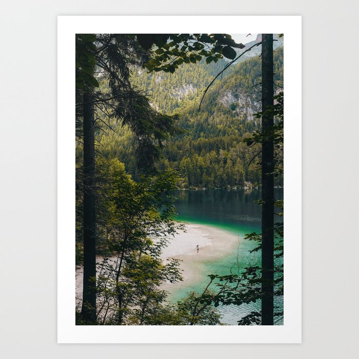 Mountain Lake Art Print