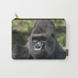 Silverback Gorilla Portrait Carry-All Pouch