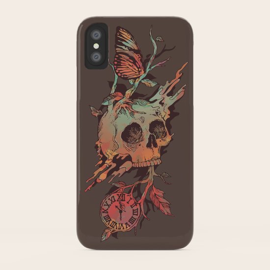 Mors et Natura iPhone Case