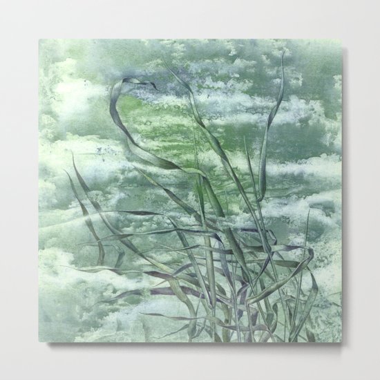 GRASS Metal Print