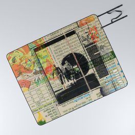 Rauschenberg Rumble (for Hip Kidds) Picnic Blanket