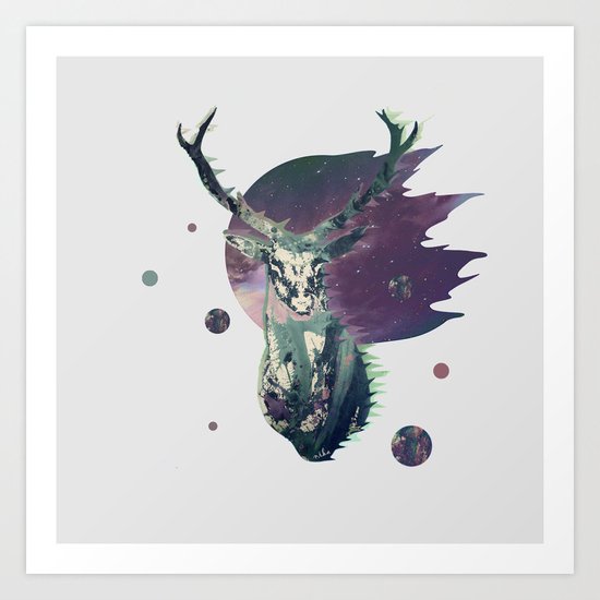 The Lord between Worlds Art Print
