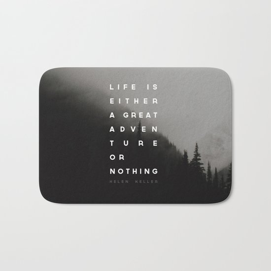 Adventure or Nothing Bath Mat