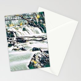 Waterfall River Stationery Card