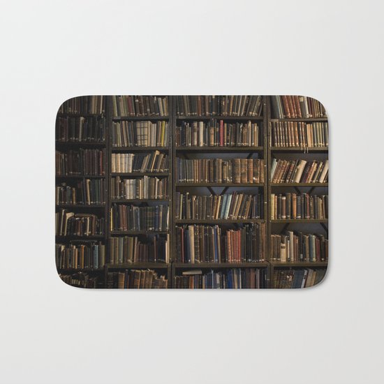 Library books Bath Mat